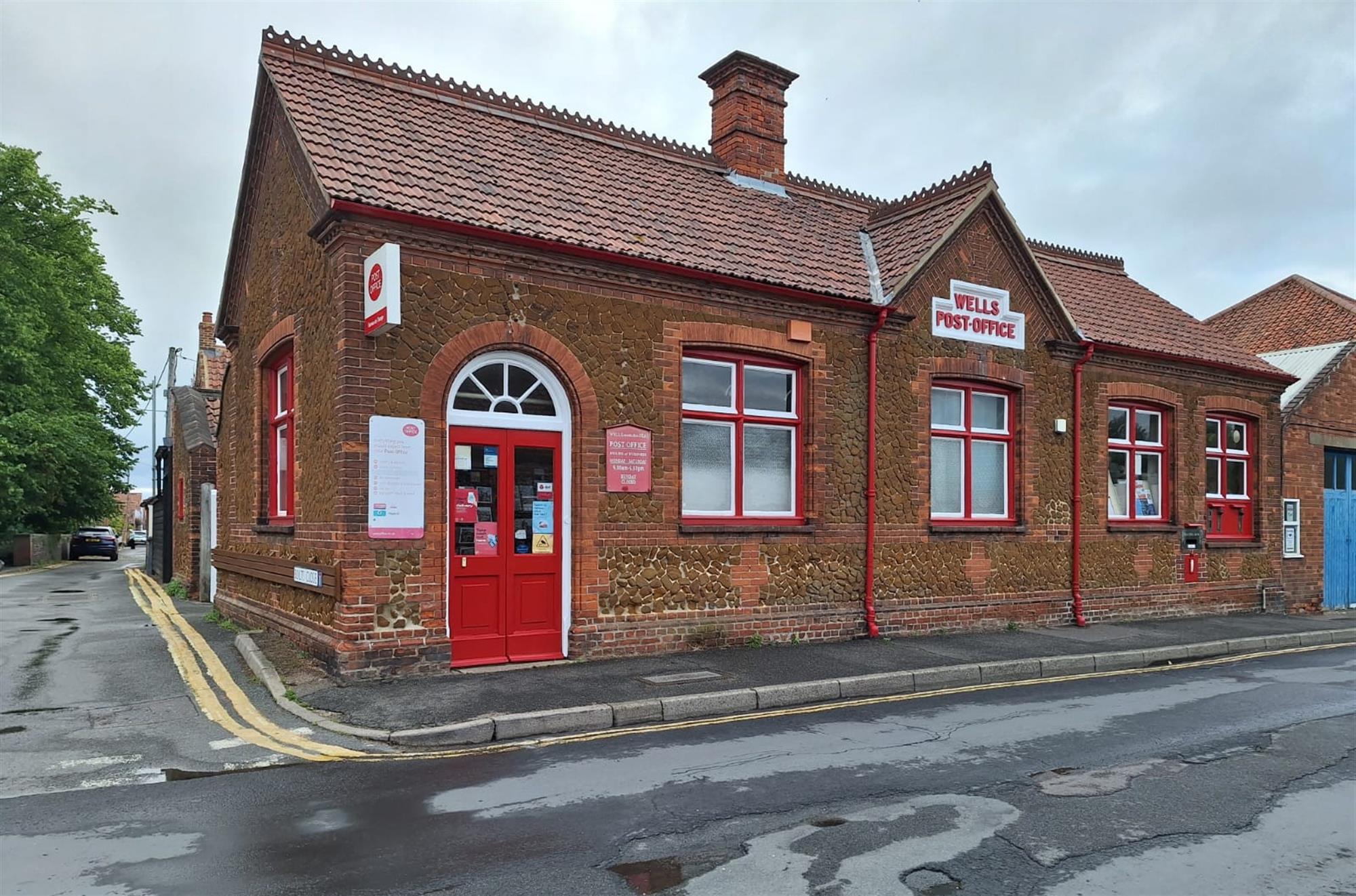 Mains Post Office located in popular seaside resort
